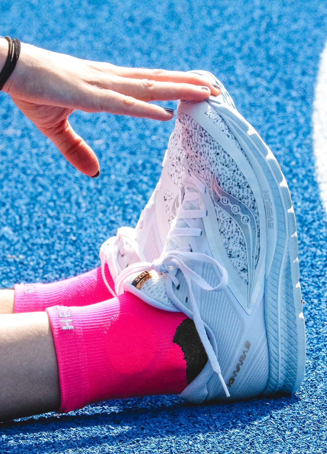 PRO Kompression Knöchelsocken Rosa